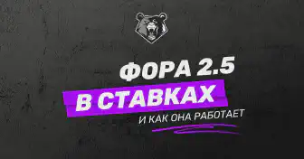 Фора (2.5) в ставках на спорт: что это и когда использовать?