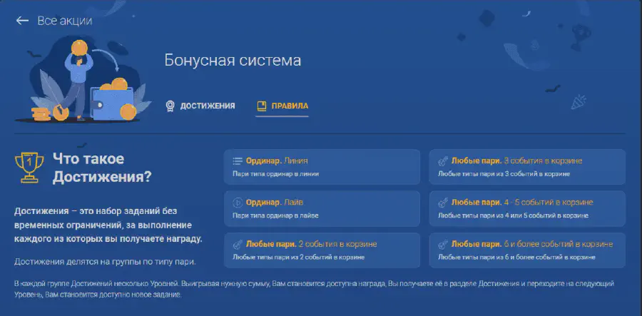 Фрибеты за выполнение заданий в БК Балбет Бонусная система
