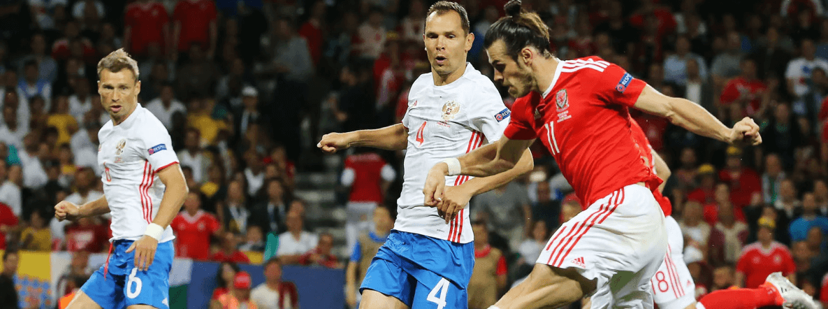 Кадр футбольного матча