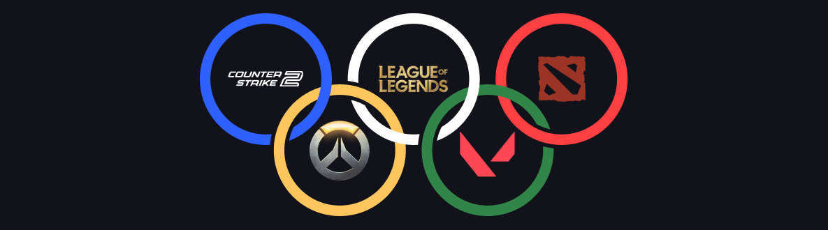 Логотипы киберспортивных дисциплин