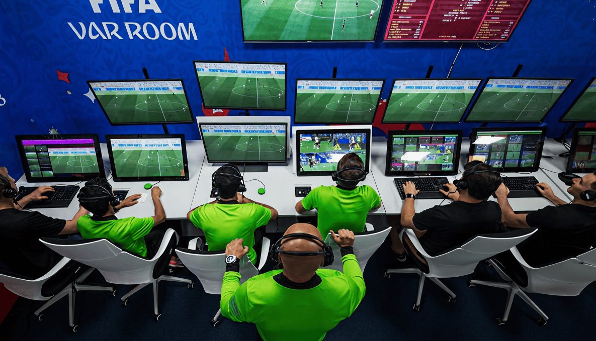 Что такое офсайды в футболе: система видеоповторов (VAR)