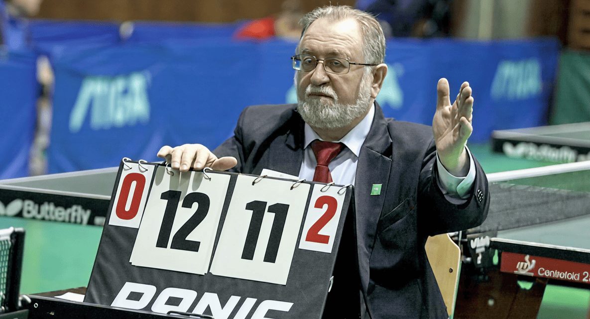 Правила настольного тенниса: судья