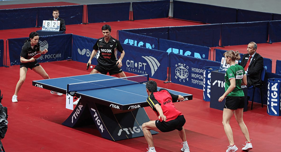 Правила настольного тенниса: игра парами