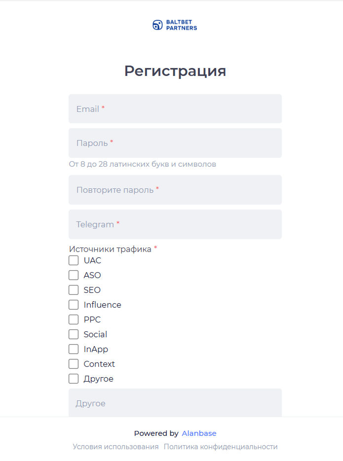 Балтбет партнерская программа