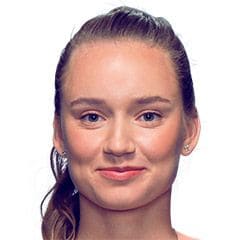 Теннисистка Елена Рыбакина