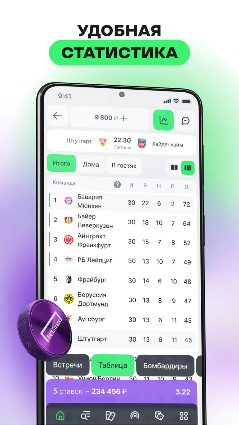 Приложение БК Лига Ставок на Android (Октябрь, 2025)
