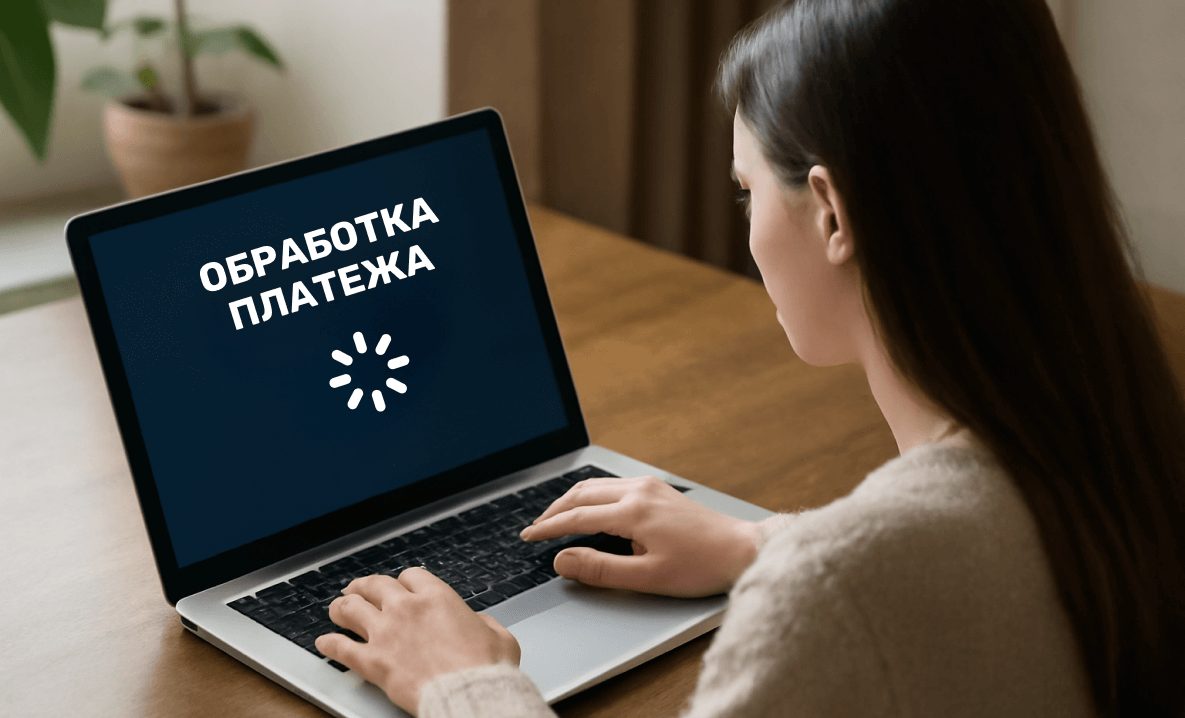 Обработка платежа в Пари