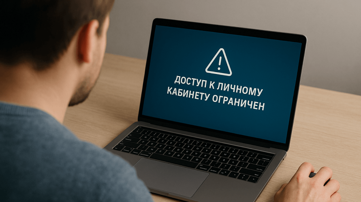 Ограничение доступа к личному кабинету