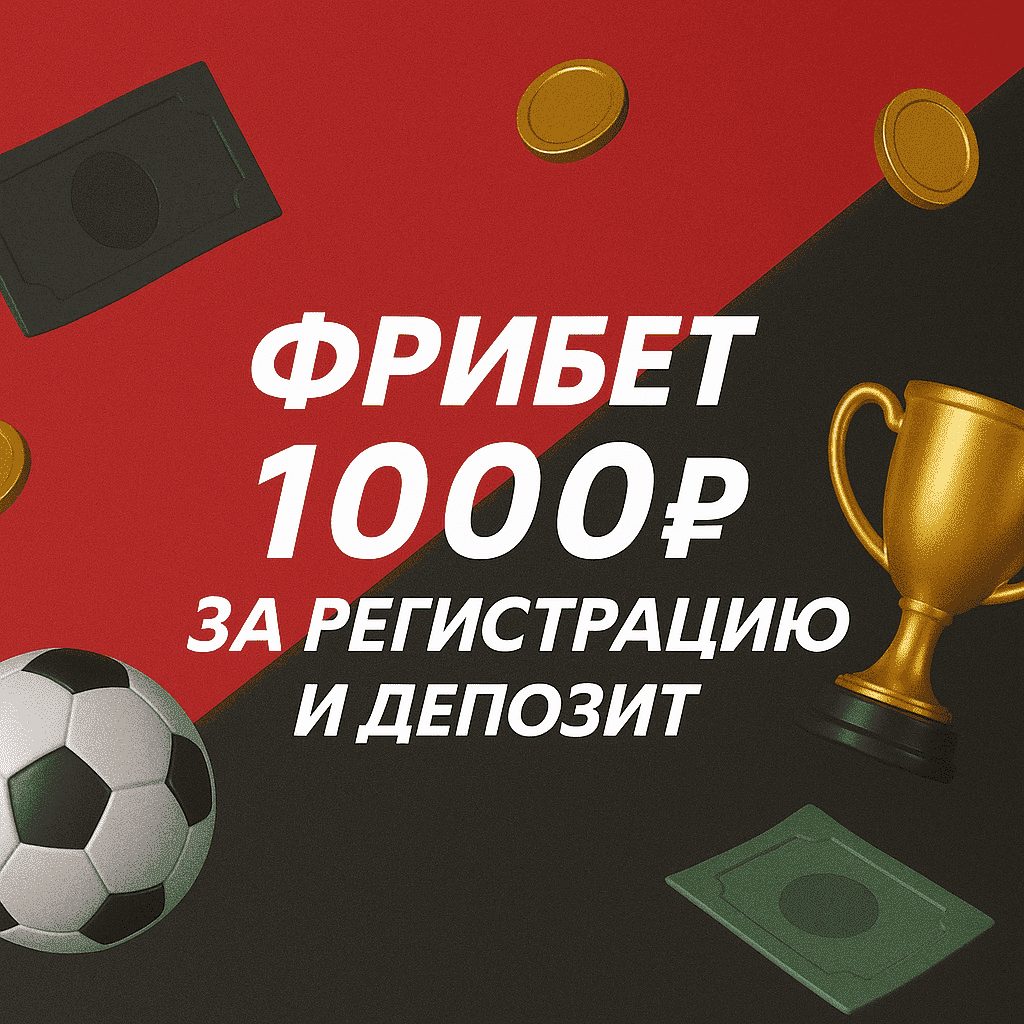 БК Фонбет: фрибет 1000 рублей за регистрацию и депозит