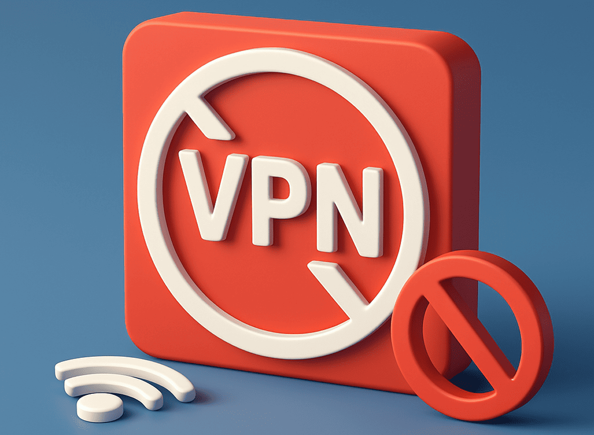 Почему не работает БК Winline: Запрет на VPN
