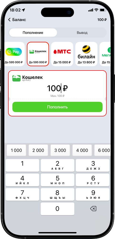 Как пополнить счет в БК Winline: инструкция депозита на счет