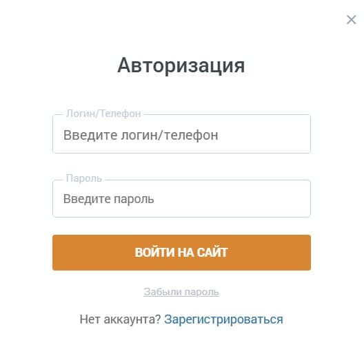 Вход в личный кабинет БК Зенит: Авторизация
